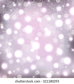 Illustration Glowing Luxury Background for Merry Christmas - Vector