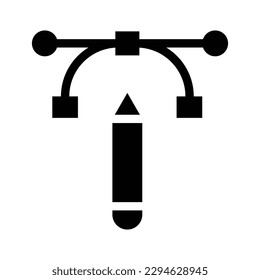 gráfico vectorial de ilustración de icono de glifo de ilustración