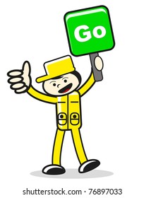 illustration of go