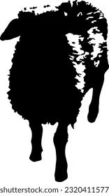illustration of goats and sheep, suitable for qurban logos or coupons, Eid al-Adha and Eid Hajj
