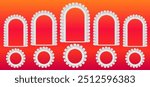illustration of Goddess Durga in Happy Durga Puja Subh Navratri Indian religious background design for Promotion Offer Sale Banner