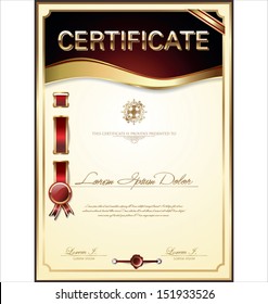 Illustration of gold certificate