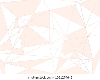 (illustration) gold line background, abstract artistic of geometric background