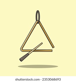 The Illustration of Gold Triangle