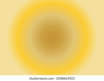 The Illustration of Golden Circle Gradient Background