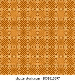 Illustration golden seamless texture geometric patterned background