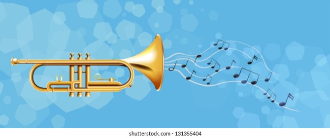 Illustration of the golden trumpet