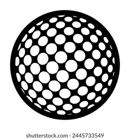 illustration of a golf ball