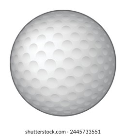 illustration of a golf ball