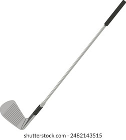 
illustration of golf club iron