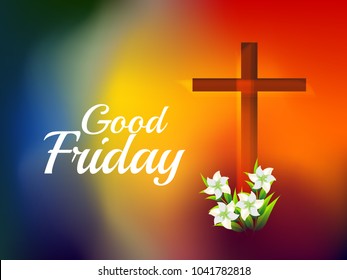 Illustration Of Good Friday Background.