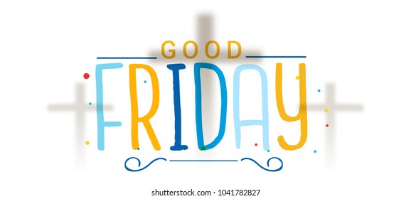 Illustration Of Good Friday Background.
