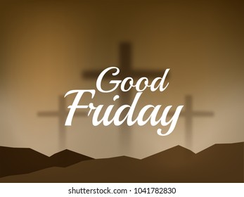 Illustration Of Good Friday Background.
