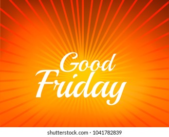 Illustration Of Good Friday Background.