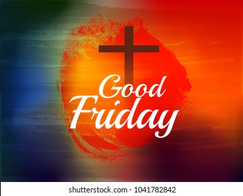 Illustration Of Good Friday Background.