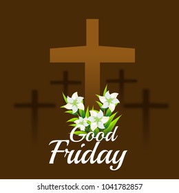 Illustration Of Good Friday Background.