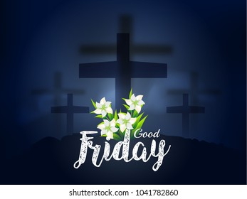 Illustration Of Good Friday Background.