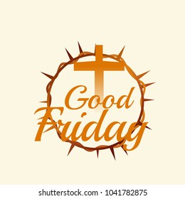 Illustration Of Good Friday Background.