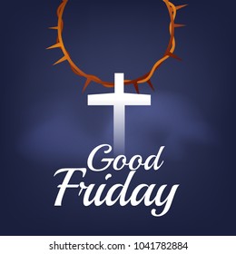 Illustration Of Good Friday Background.