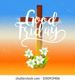 Illustration Of Good Friday Background.