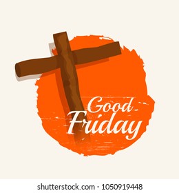 Illustration Of Good Friday Background.