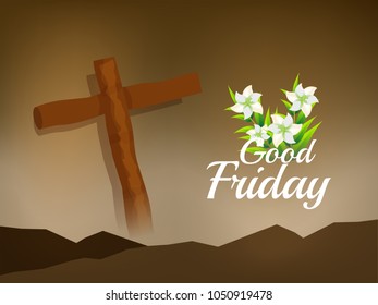 Illustration Of Good Friday Background.