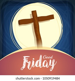 Illustration Of Good Friday Background.