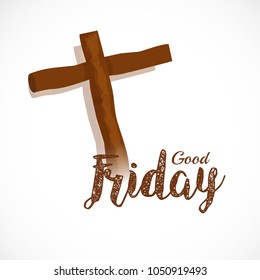Illustration Of Good Friday Background.
