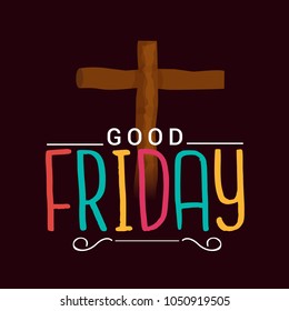 Illustration Of Good Friday Background.