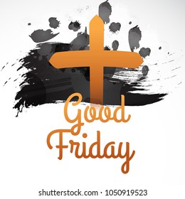 Illustration Of Good Friday Background.