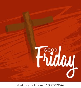 Illustration Of Good Friday Background.