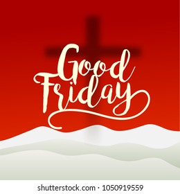 Illustration Of Good Friday Background.