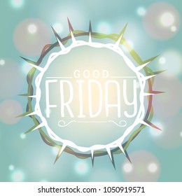 Illustration Of Good Friday Background.