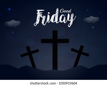 Illustration Of Good Friday Background.