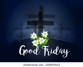 Illustration Of Good Friday Background.