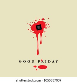 Illustration Of Good Friday Background
