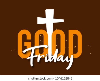 Illustration Of Good Friday Background.