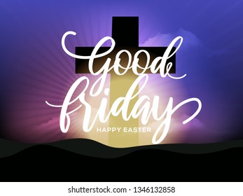 Illustration Of Good Friday Background.
