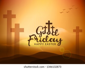 Illustration Of Good Friday Background.