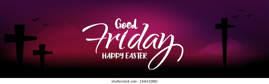 Illustration Of Good Friday Background.
