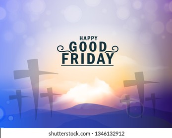 Illustration Of Good Friday Background.