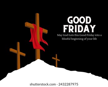 Illustration of Good Friday as the day of the death of the Lord Jesus Christ