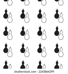 ひょうたThe illustration of Gourd wallpaper, backgroundんの壁紙・背景