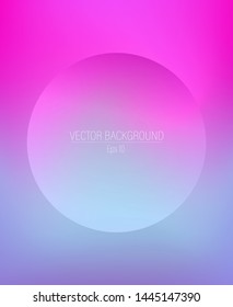 Illustration of a gradient background. Gradient mesh background color with gradient circle. New abstract modern vector screen design for mobile application. Soft color gradients. Rectangular pattern