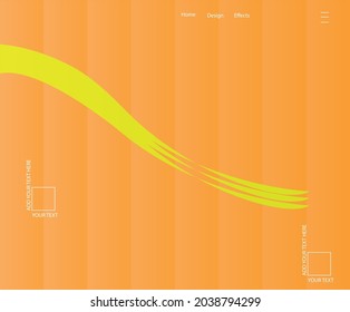 abstracto de ondas de fondo gradiente de ilustración  