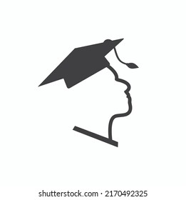 ilustración de graduados, arte vectorial.