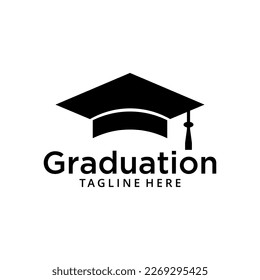 Illustration Graduation Logo Template Design Elements