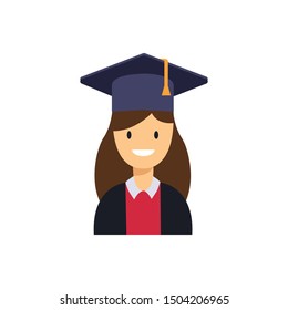 

illustration of graduation person vector