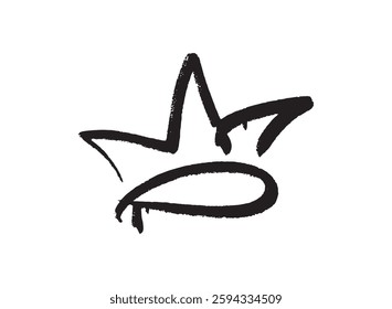 Illustration of an Graffiti Spray Crown