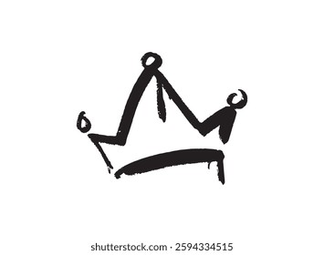 Illustration of an Graffiti Spray Crown